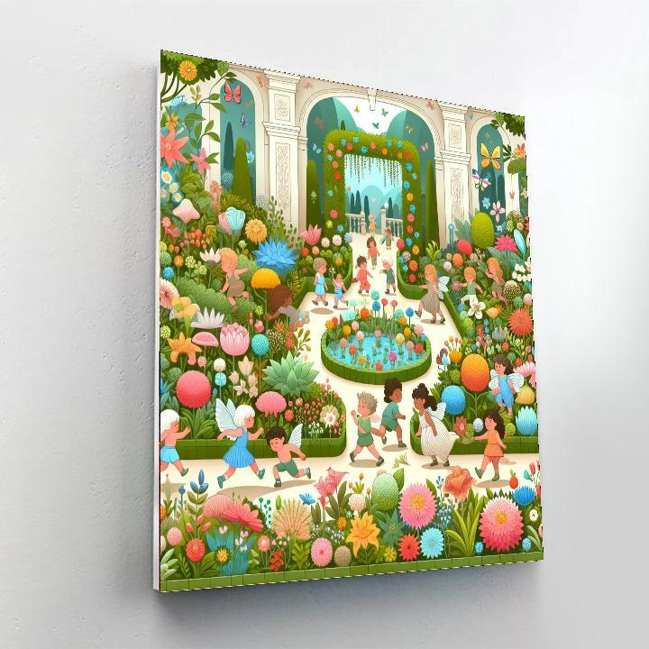 Garden Pixie Celebration Painting By Numbers Kit