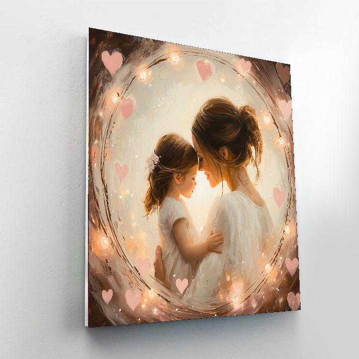 Circle Of Love Number Painting