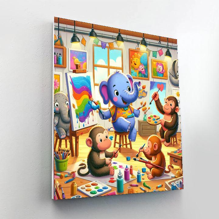 Artistic Animals Paint By Number