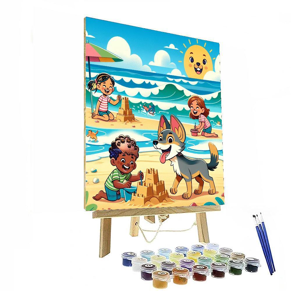 Charming Beach Days Paint By Numbers Kits