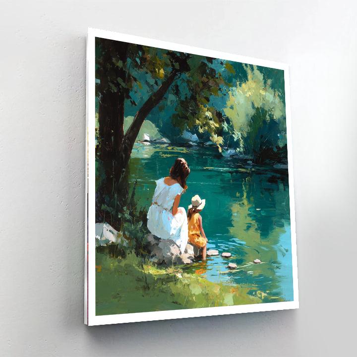 Quiet Creekside Paint By Numbers Kits