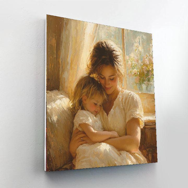 Mother’s Quiet Corner Painting Number Kit
