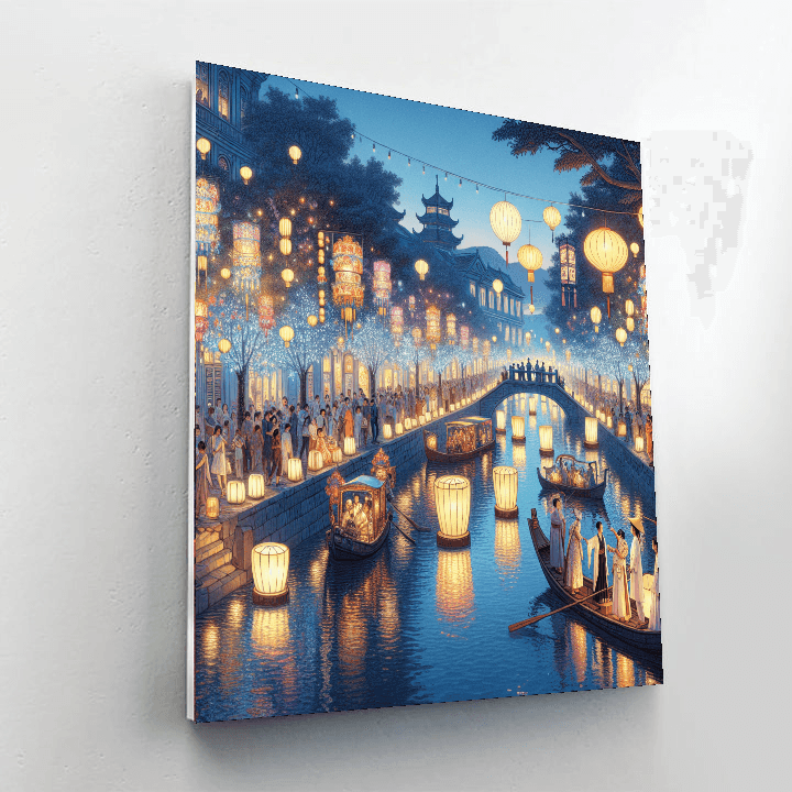 Luminaria Festival - Mexico Paint By Color