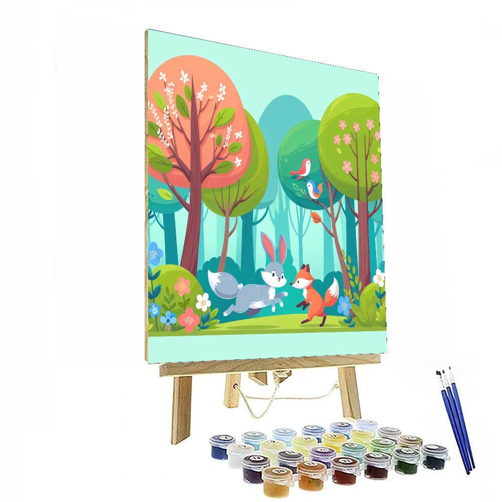 Magical Woodland Quest Painting By Numbers Kit