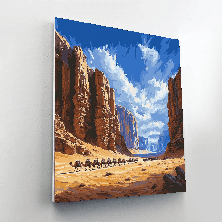 Wadi Rum Painting By Numbers Kit