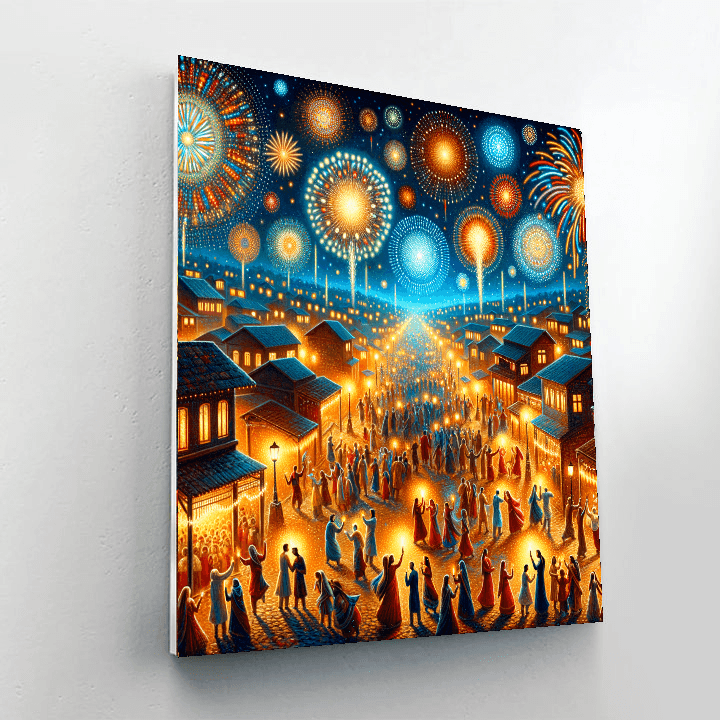 Diwali Festival Of Lights Paint By Number