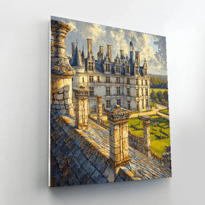 Château De Chambord - France DIY Paint By Numbers