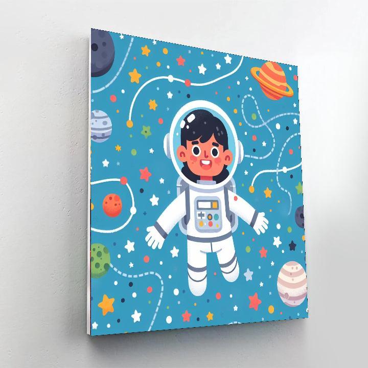 Starry Space Journey Paint By Numbers Kits