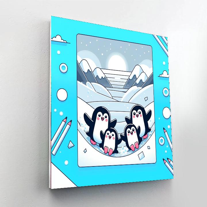 Polar Adventure Numbered Painting Kits