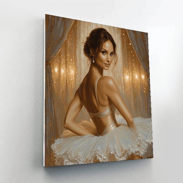 Natalie Portman: A Dance Of Grace And Strength Paint By Number