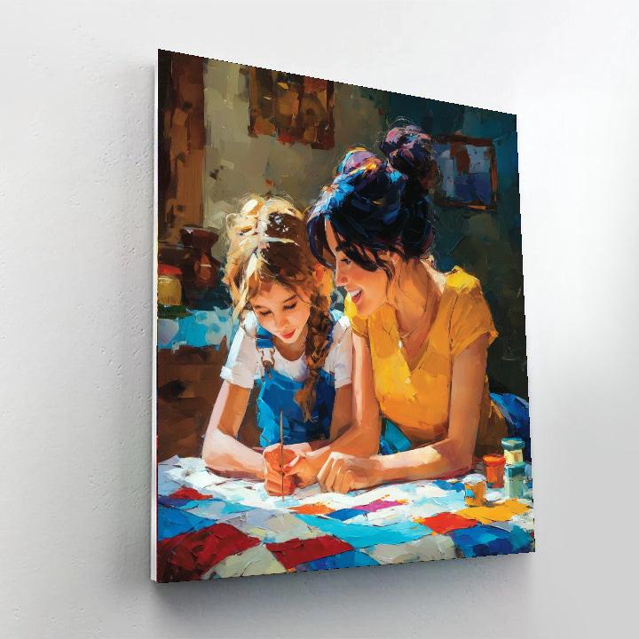 Timeless Quilt Of Memories Number Painting