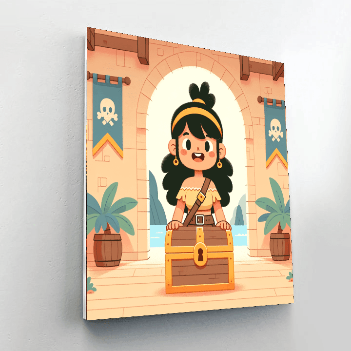 Castle Treasure Quest Paint By Numbers Kits