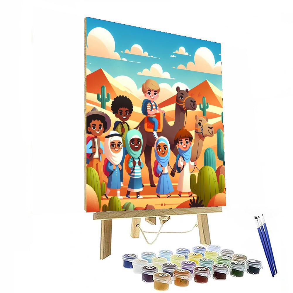 Daring Desert Discovery Paint By Numbers