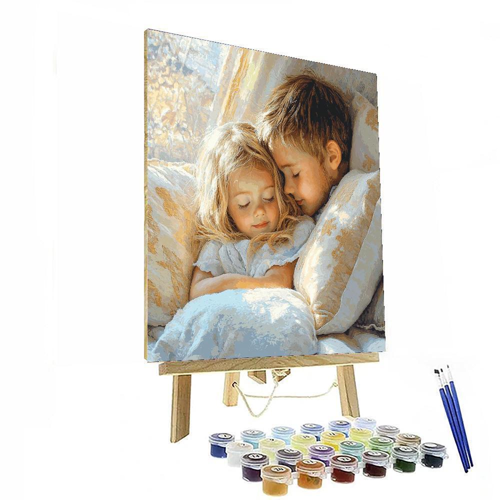Moments Of Love Number Painting