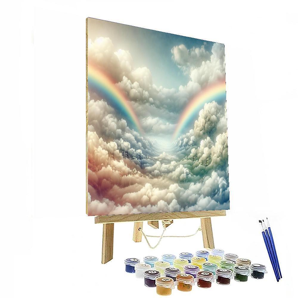 Dreamy Cloudscape For Kids Painting By Numbers Kit