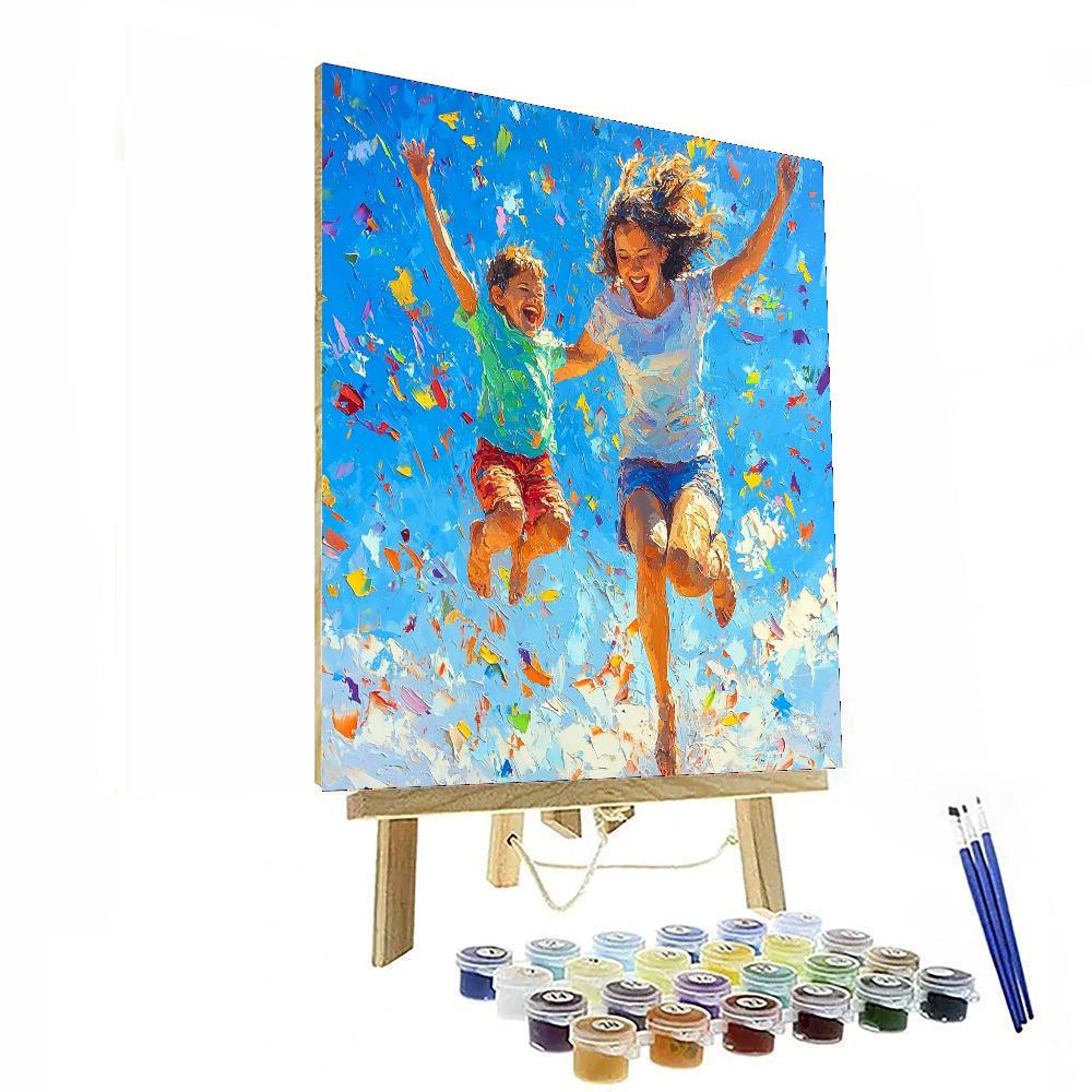 Kissing The Sky Paint By Color
