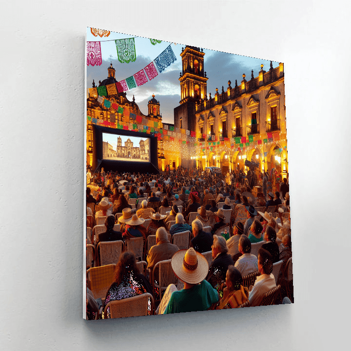 Guanajuato International Film Festival - Mexico Number Painting