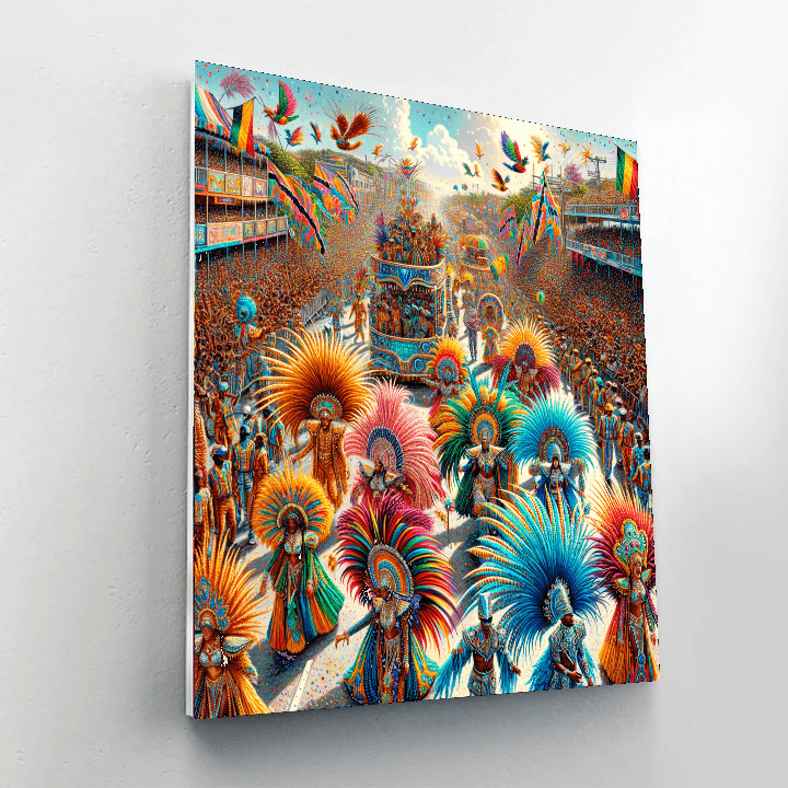 Carnival Of Trinidad And Tobago - Trinidad And Tobago Numbered Painting Kits