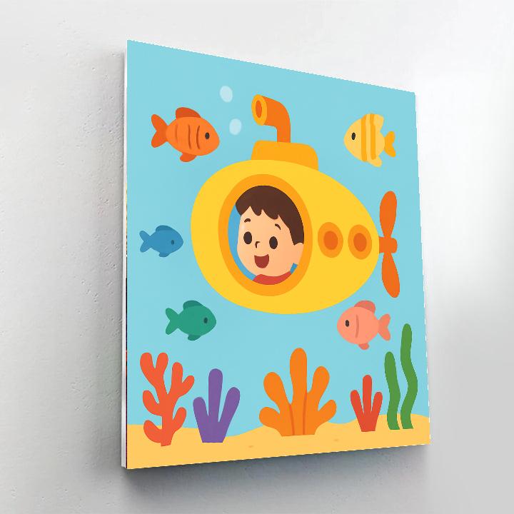 Undersea Explorer Expedition Paint By Numbers
