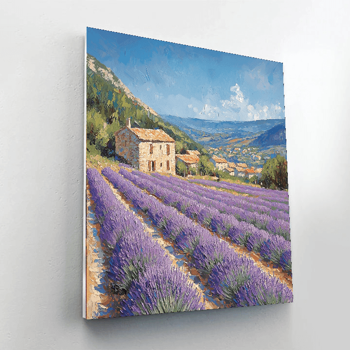 Lavender Fields - Provence Paint By Numbers