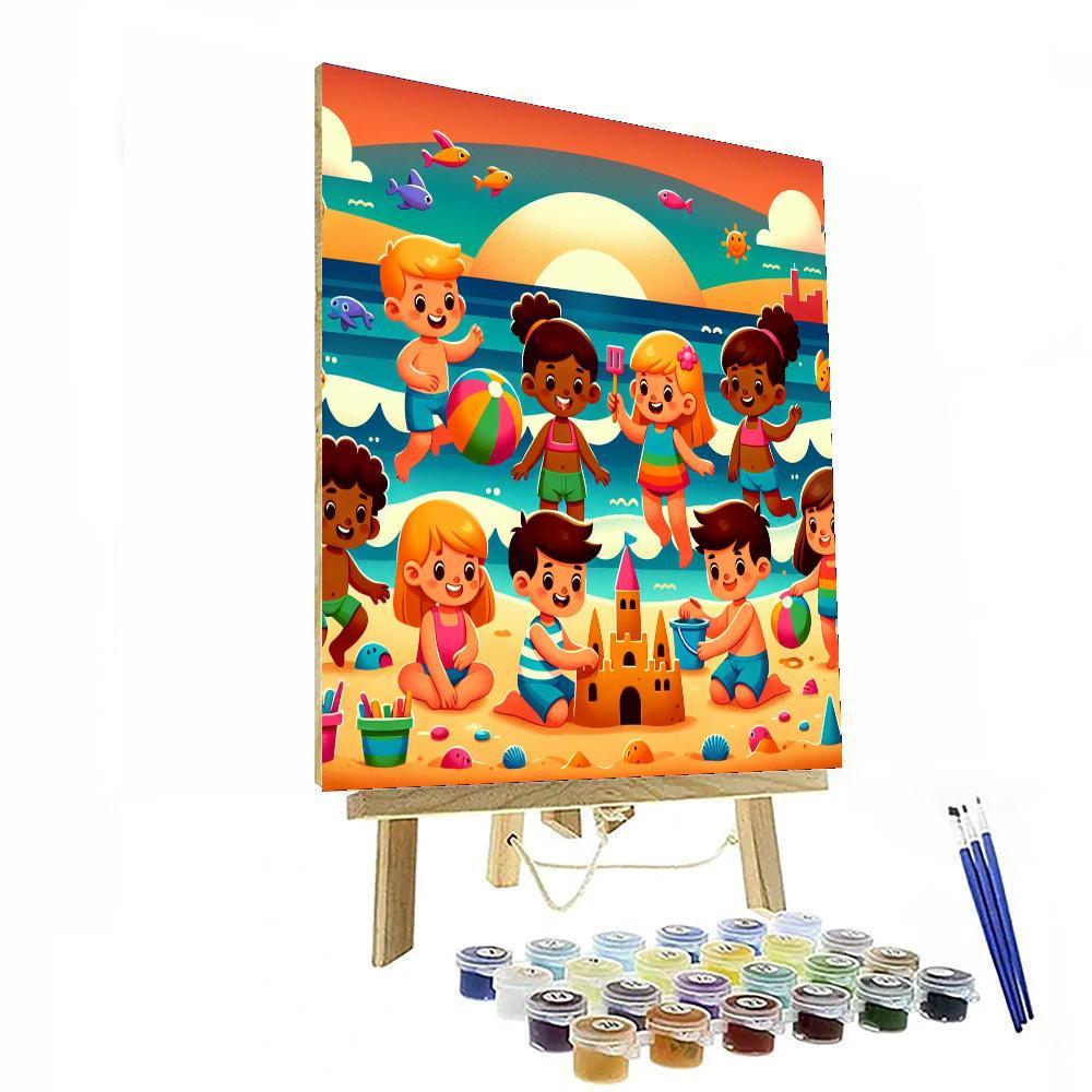 Seaside Adventure Day Paint By Numbers
