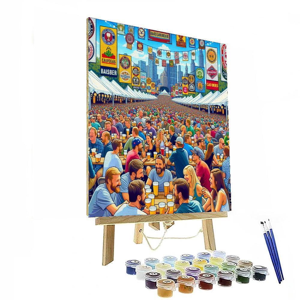 The Great American Beer Festival - Denver Paint By Number