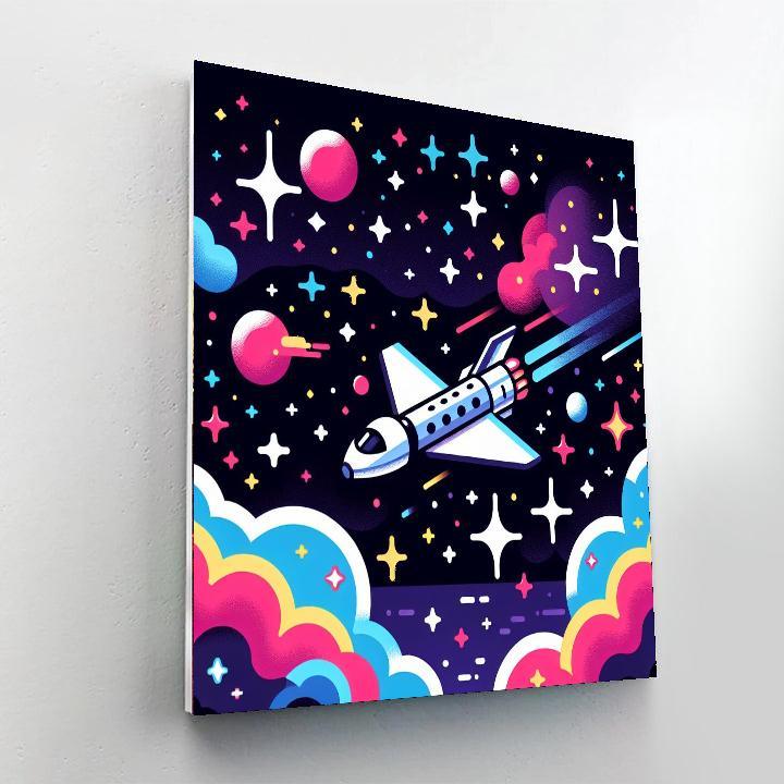 Astral Star Voyage DIY Paint By Numbers