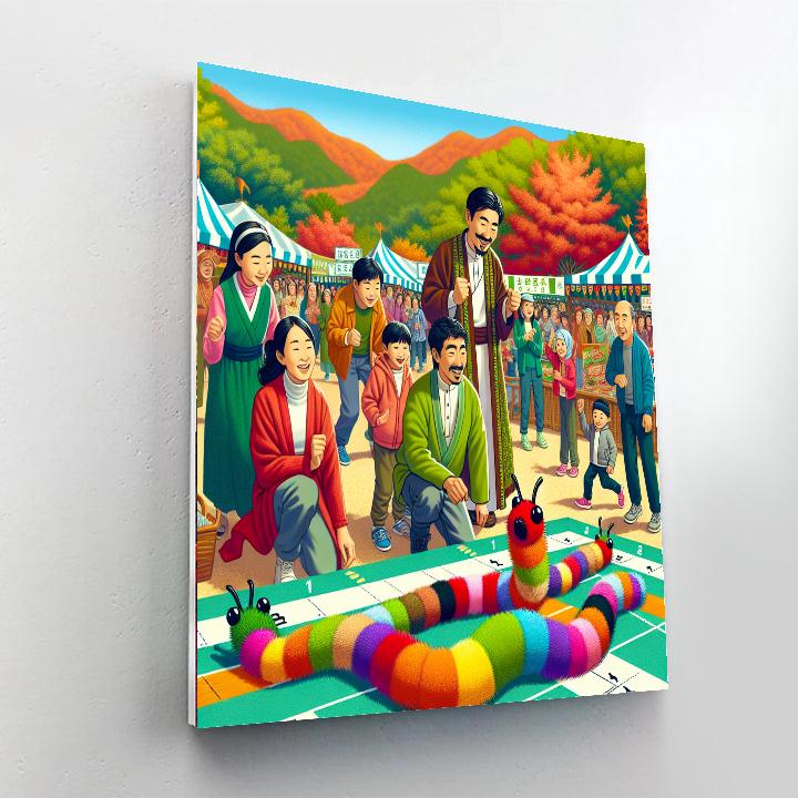 Woolly Worm Festival Paint By Numbers Kits