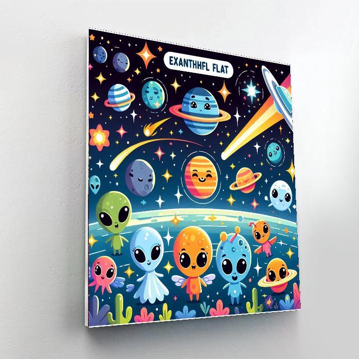 Galactic Explorer Journey Paint By Number