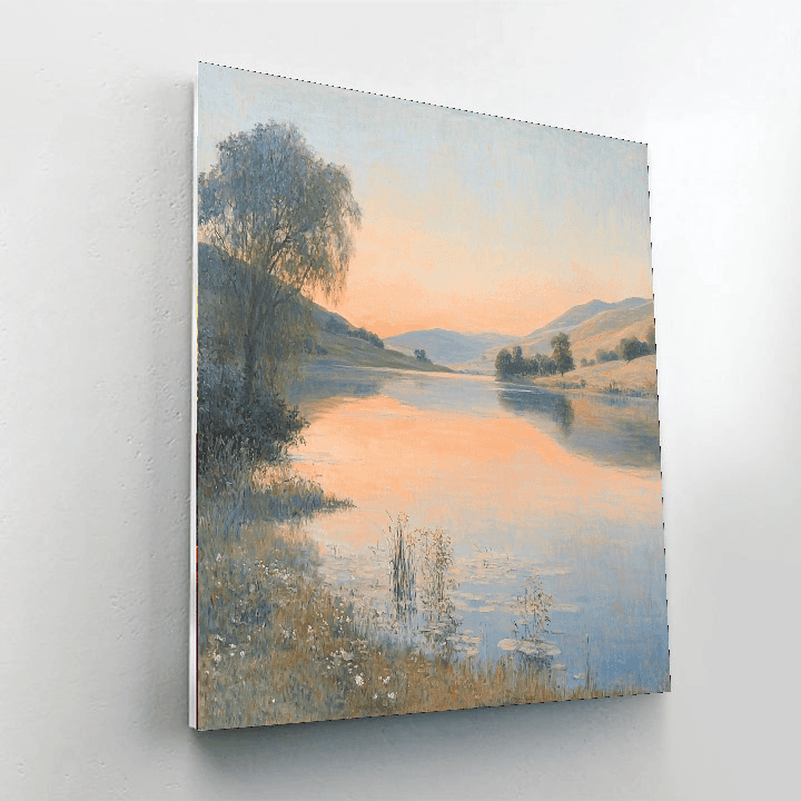 Claude Monet Inspired Quiet Reflections  Paint By Numbers Kits