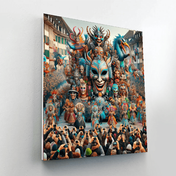 Fasnacht Painting Number Kit