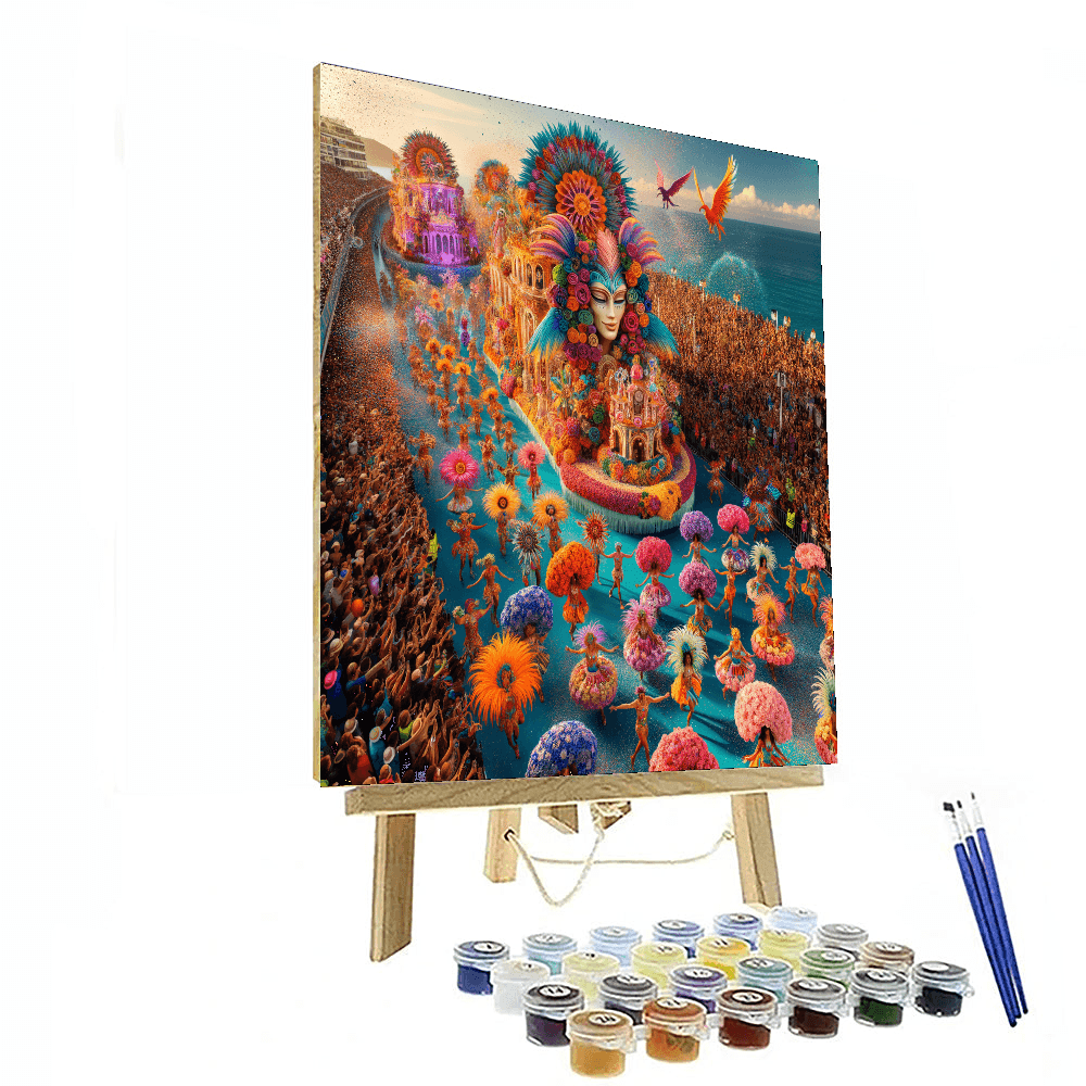 Carnival Of Nice - Nice, France Paint By Numbers