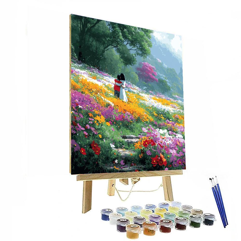 Blossoms And Hugs Paint By Numbers Kits