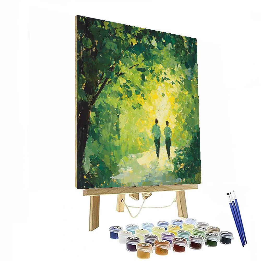 Pathway To Mother's Heart Paint By Numbers