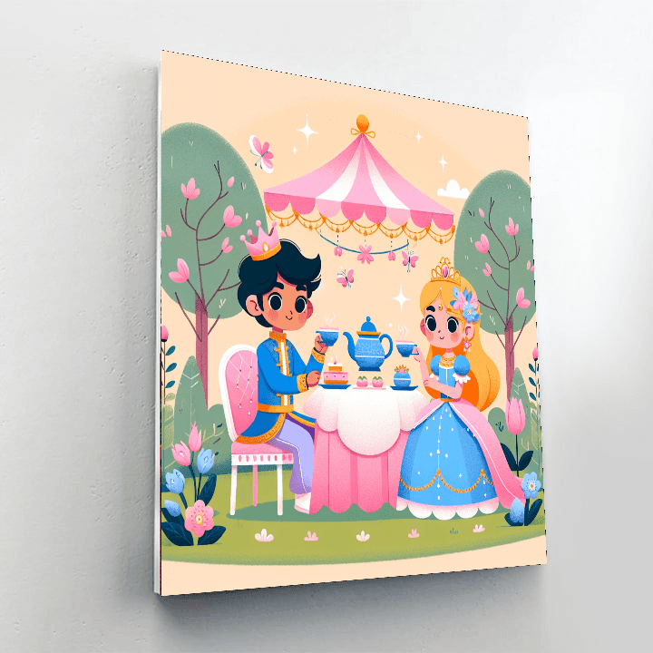 Fairy Tale Tea Party Paint By Color