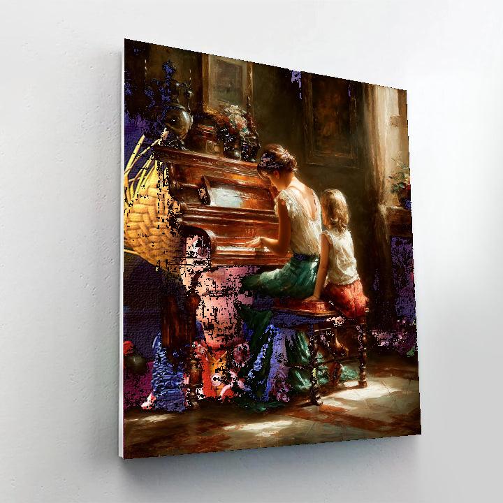 Melodies Of Motherhood Painting Number Kit