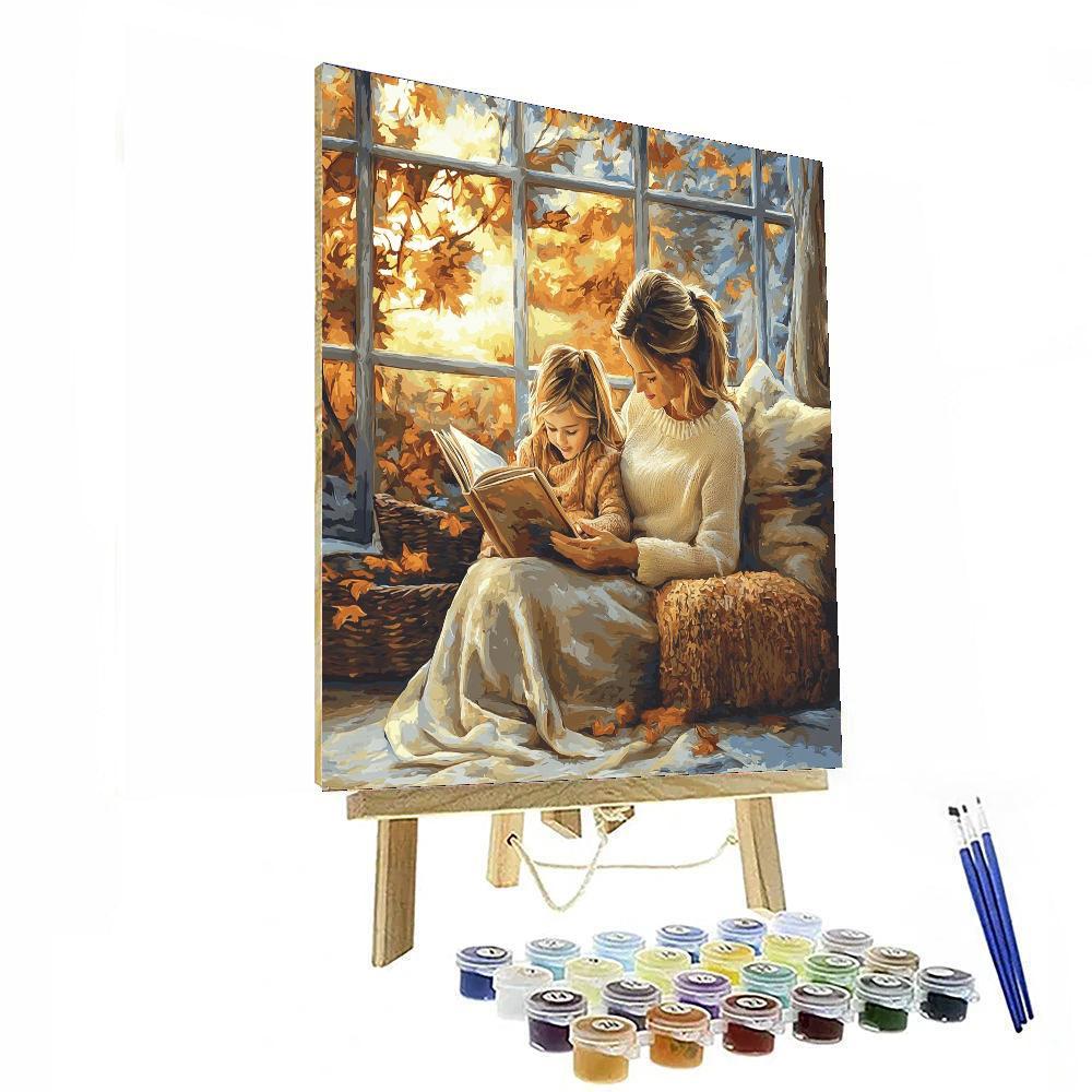 The Comfort Of A Mother's Love Painting Number Kit