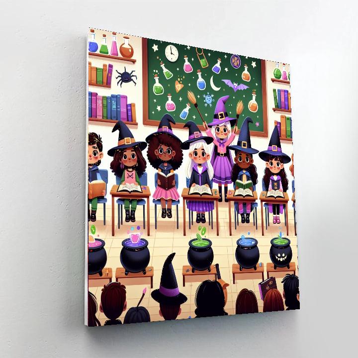 Magic Potion Academy Paint By Numbers