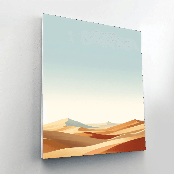 Desert Whisper Painting By Numbers Kit