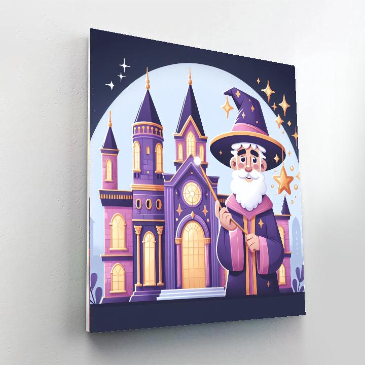 Wizard Academy Adventure Numbered Painting Kits