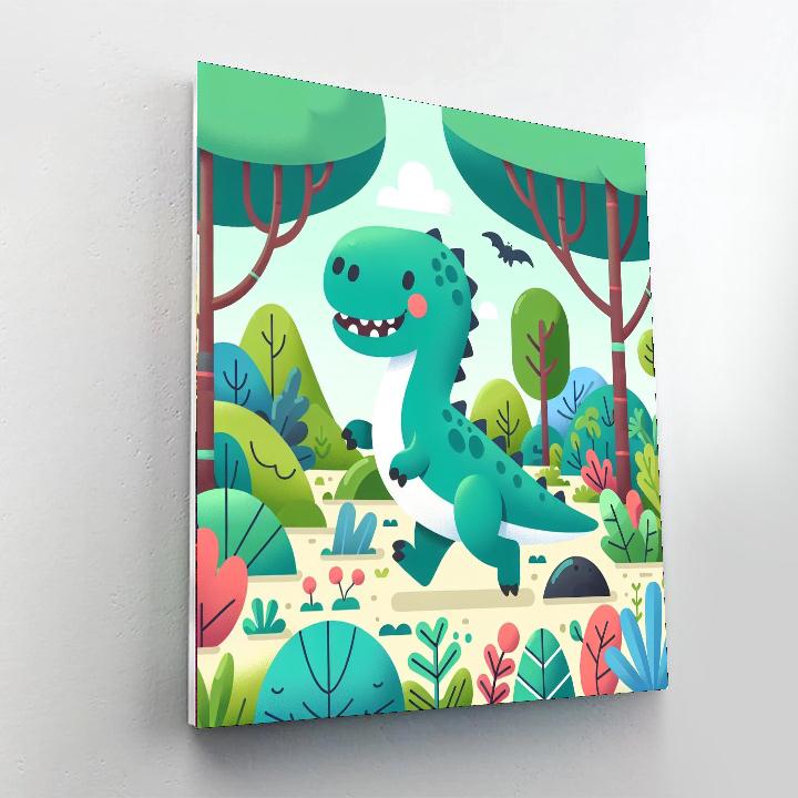 Dinosaur Kingdom Explorer Paint By Numbers Kits