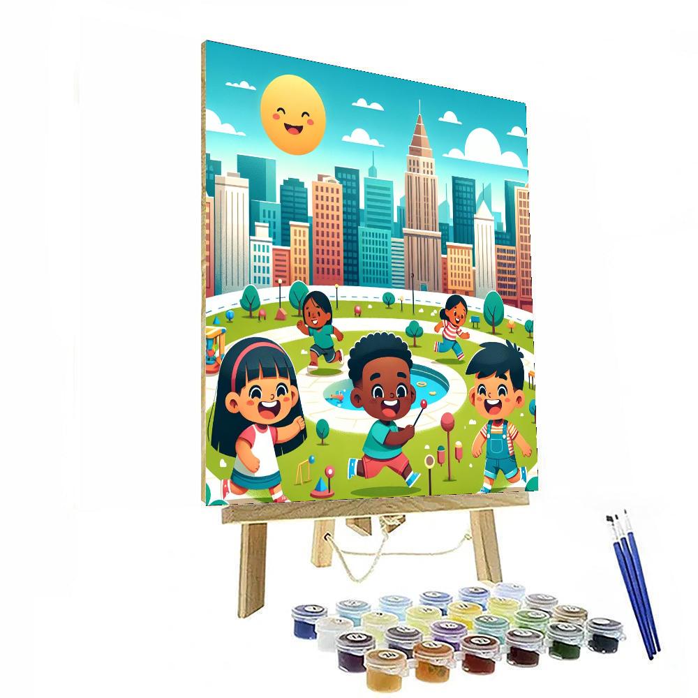 Creative City Life Paint By Numbers Art