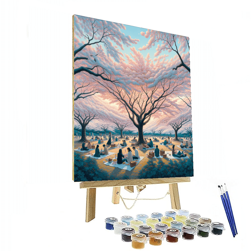 Hanami - Tokyo Painting By Numbers Kit