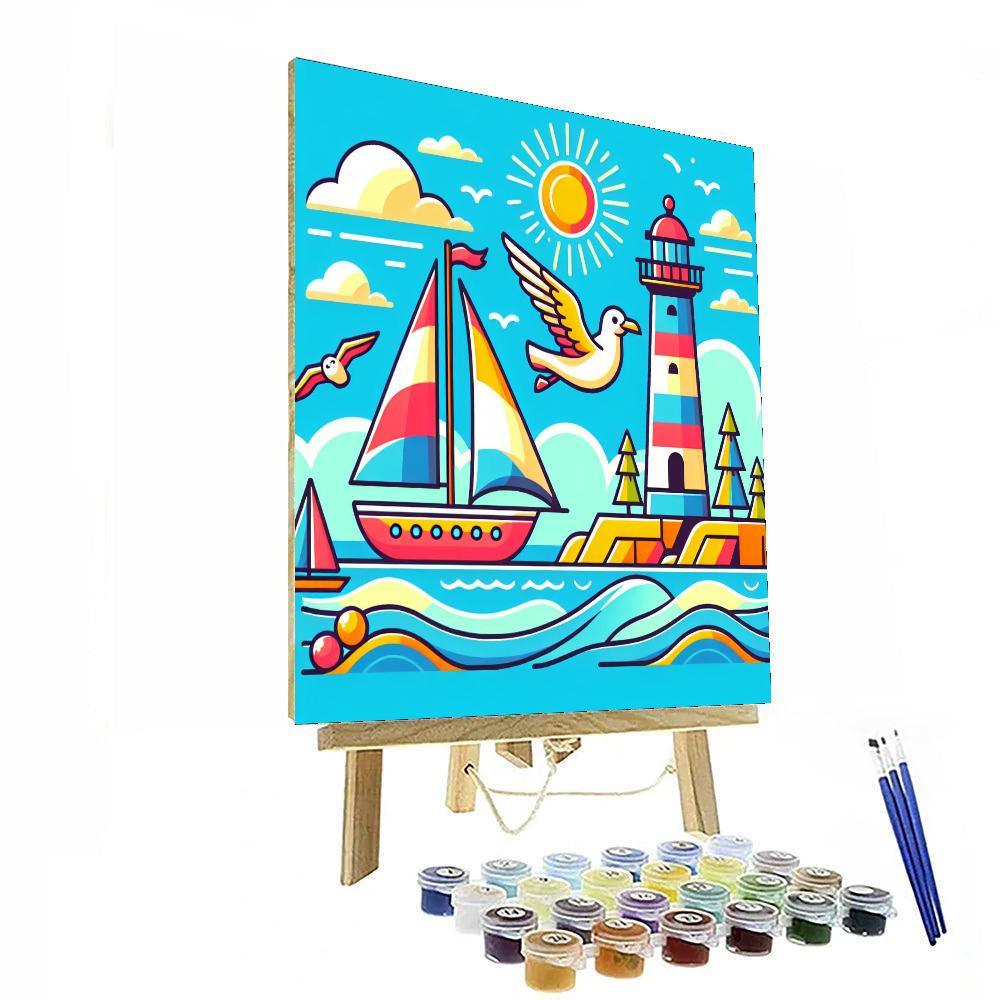 Seaside Explorers Paint By Number