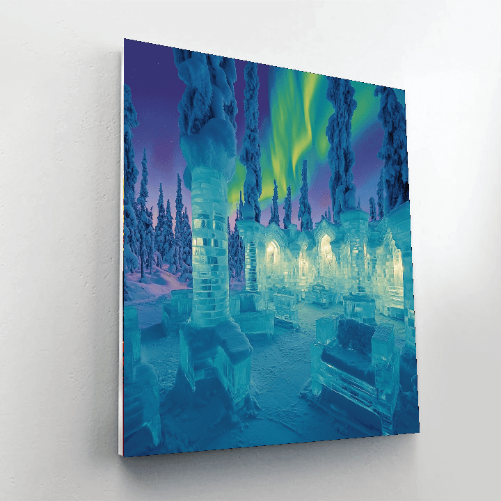 Ice Hotel - Jukkasjärvi Paint By Numbers Art