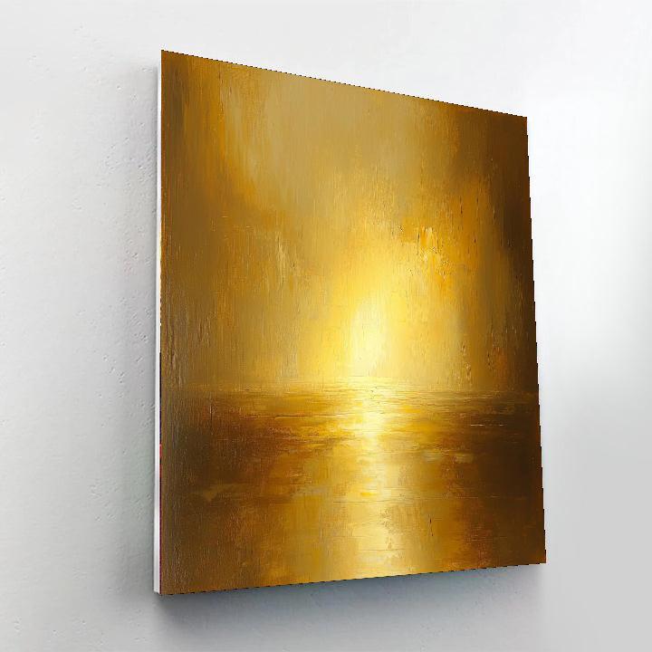 Caravaggio Inspired Reflections Of Inner Light  Paint By Color