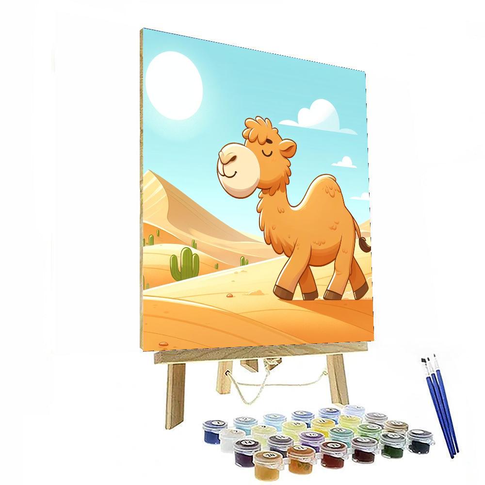 Cuddly Camel Numbered Painting Kits