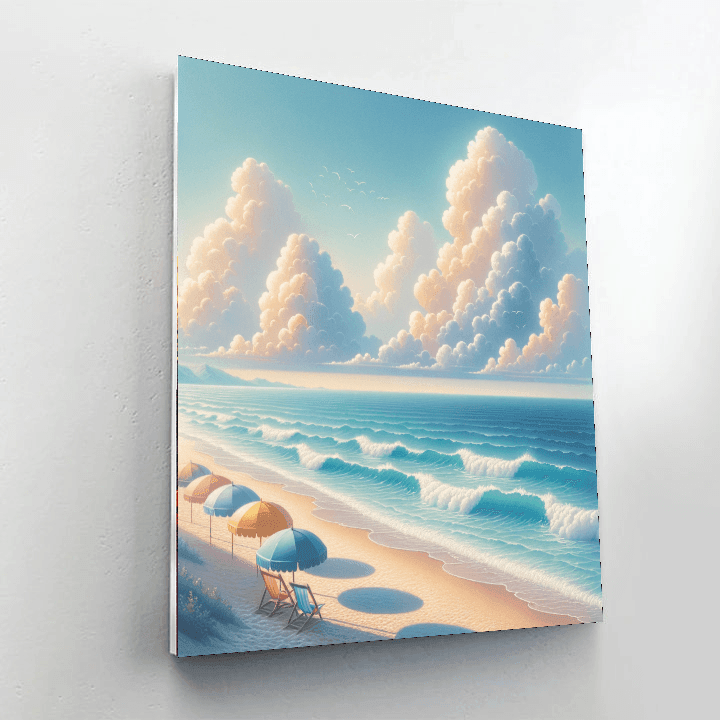 Seaside Bliss DIY Paint By Numbers