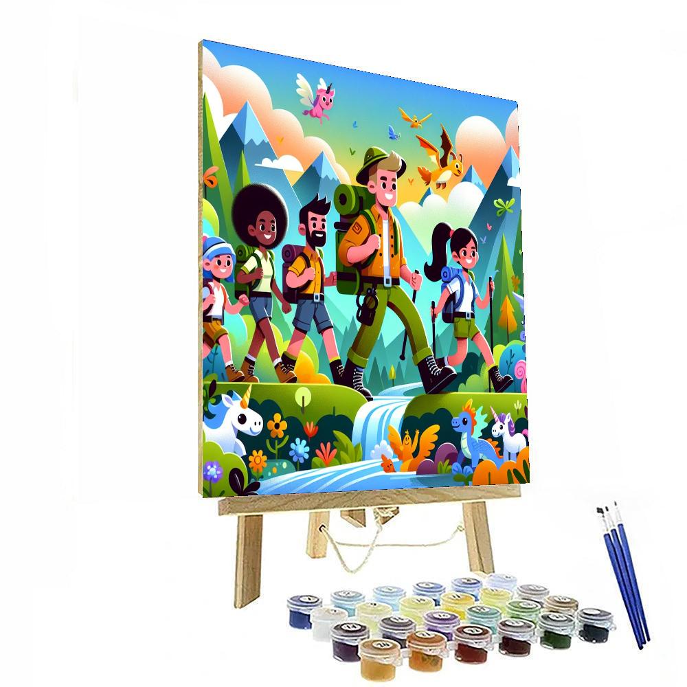 The Great Adventure Quest Painting Number Kit