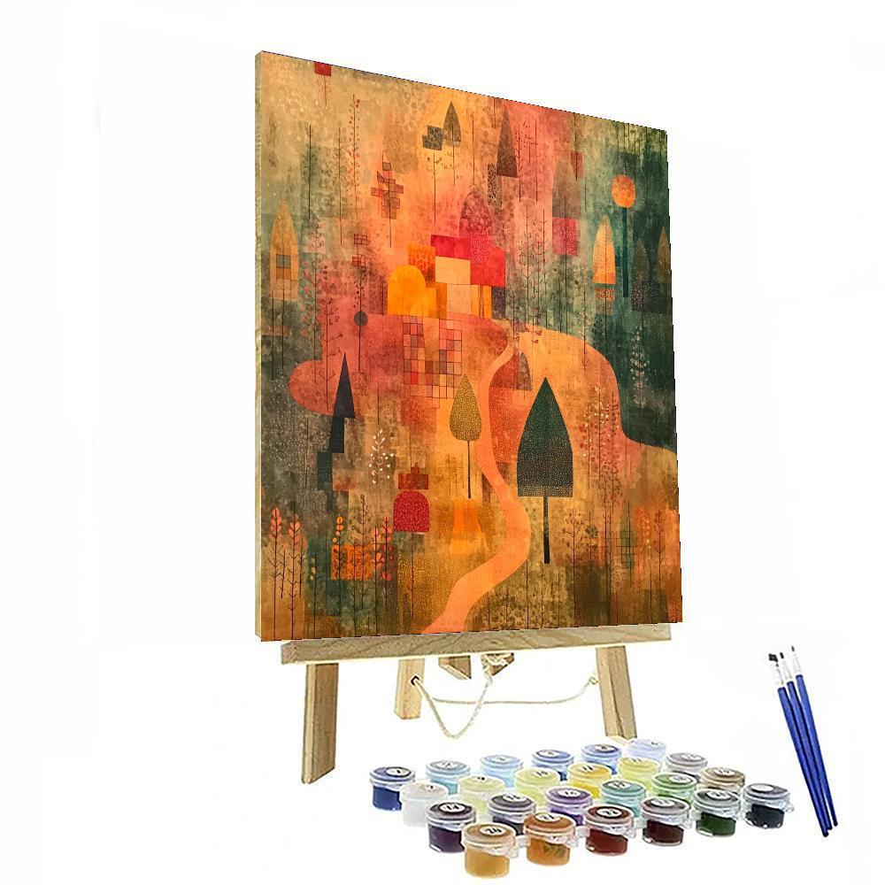 Paul Klee Inspired Dreamscapes Of Color  Paint By Numbers
